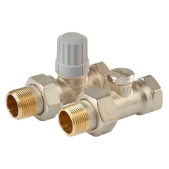 Набор термостатический для радиатора прямой ROYAL THERMO 3/4" Click