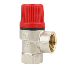 Клапан предохранительный VARMEGA мембранный VM16601 ВР-ВР, 1/2" на 1,5 бар