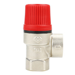 Клапан предохранительный VARMEGA мембранный VM16601 ВР-ВР, 1/2" на 1,5 бар