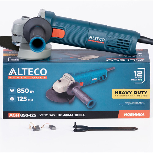 Шлифмашина ALTECO угловая AGH 850-125 HEAVY DUTY