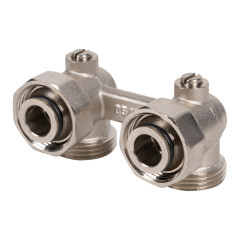 Узел нижнего подключения Royal Thermo угловой ½"х3/4"EK