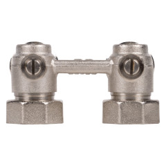 Узел нижнего подключения Royal Thermo угловой ½"х3/4"EK