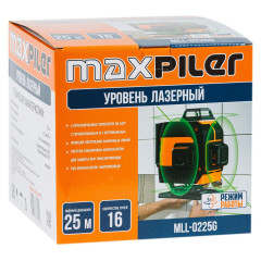 Уровень P.I.T. лазерный MLL-0225G