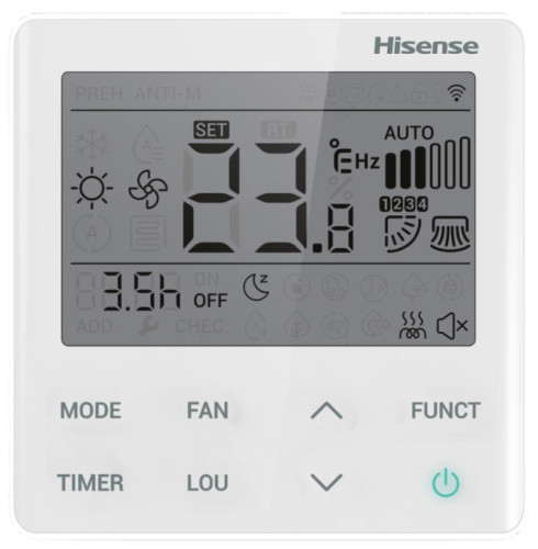 Канальная сплит-система Hisense AUD-60UX4REH8/AUW-60U6RW8 Heavy EU DC Inverter R32