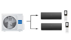 Мульти сплит-система на 2 комнаты 25+50 м2 Haier AS25S2SF2FA-B+AS50S2SF2FA-B/2U50S2SM1FA-3 Flexis Super Match