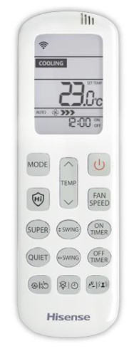 Сплит-система Hisense AS-09UW4RYRCA05G/AS-09UW4RYRCA05W Goal DC Inverter Wi-Fi