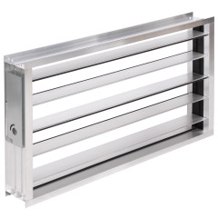 Клапан воздушный SHUFT DRr 750х400 с подставкой под электропривод