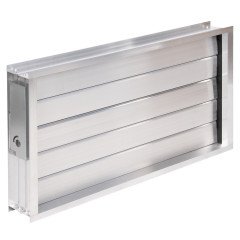 Клапан воздушный SHUFT DRr 200х100 с подставкой под электропривод