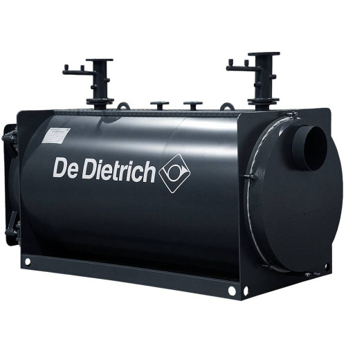 Котел стальной DE DIETRICH CA R 250 напольный, 1 конт., откр.кам.сгор. газ./диз, наддув, без п/у