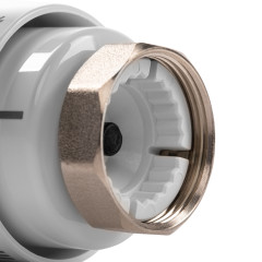 Термоголовка жидкостная Royal Thermo Design М30х1,5 (белый) RTE 07.0004M