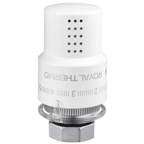 Термоголовка жидкостная Royal Thermo Design М30х1,5 (белый) RTO 07.0009
