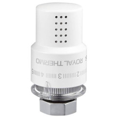 Термоголовка жидкостная Royal Thermo Design М30х1,5 (белый) RTO 07.0009