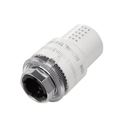 Термоголовка жидкостная Royal Thermo Design М30х1,5 (белый) RTO 07.0009