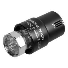 Термоголовка жидкостная Royal Thermo Design М30х1,5 (черный)