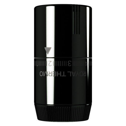 Термоголовка жидкостная Royal Thermo Design М30х1,5 (хром черный)