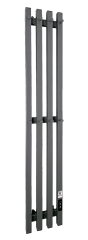 Электрический полотенцесушитель вертикальный RTD-M21120-4E-U-03